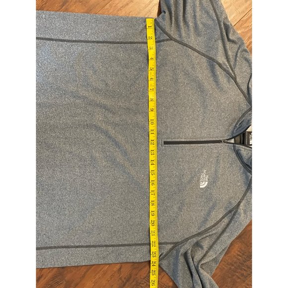 The North Face Mens Grey FlashDry Pullover Long Sleeve Jacket Size XL - Picture 6 of 8